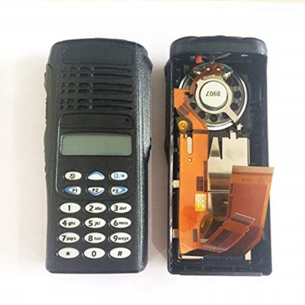 Replacement Housing Case For Motorola HT1250 Radio – Limited-Keypad Style – Red