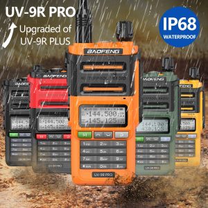 2pcs Discount Baofeng UV9R PRO IP68 Waterproof Dual Band Ham CB Radio