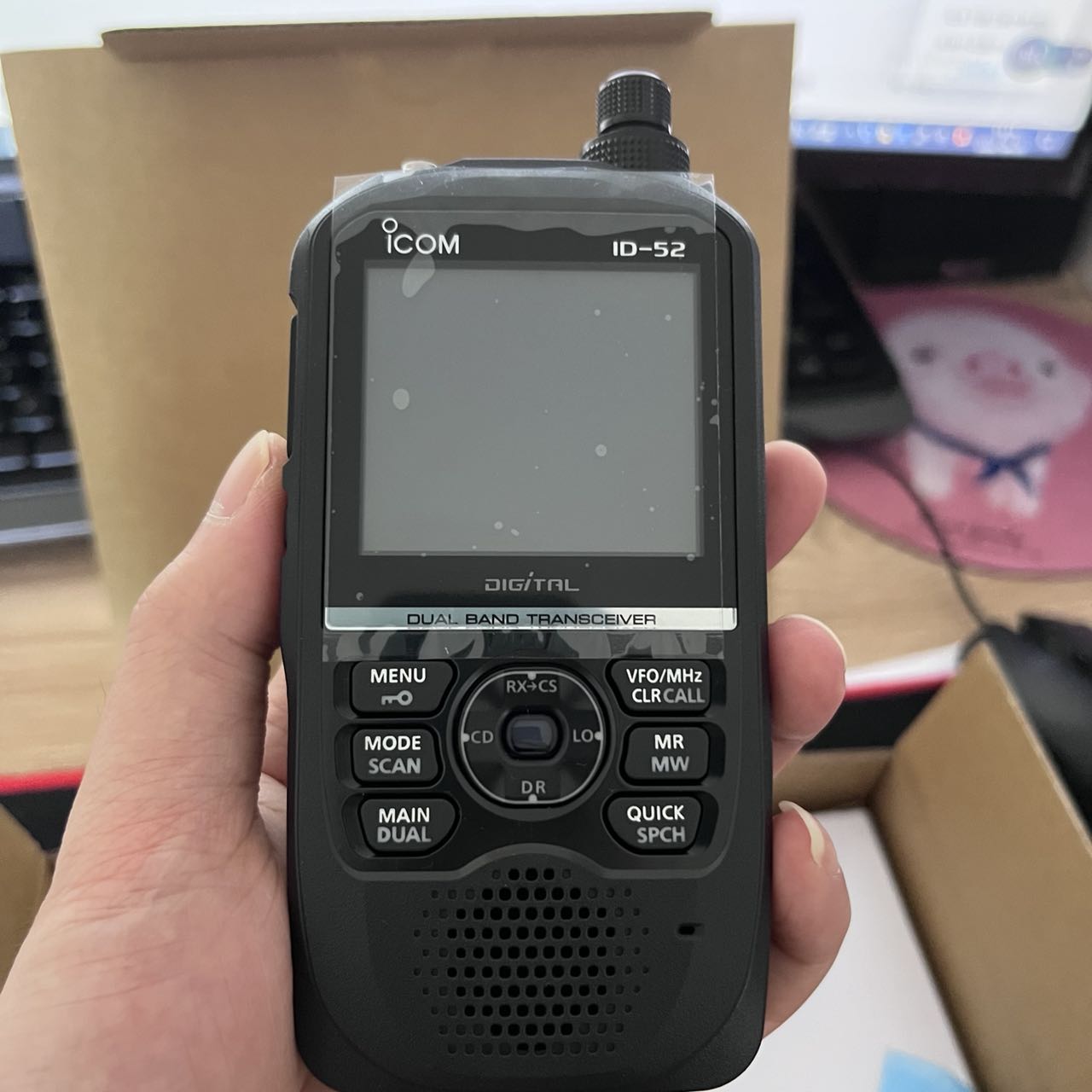ICOM ID-52E Dual Band VHF UHF Digital Transceiver ICOM ID52E DMR
