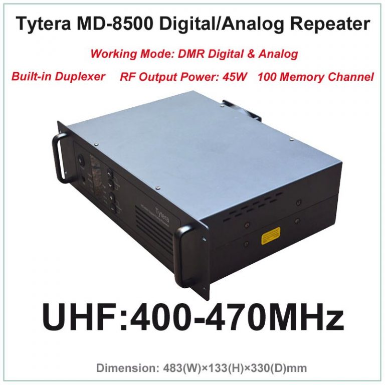 TYT MD8500 UHF DMR Digital Analog Repeater Tytera MD8500 Professional