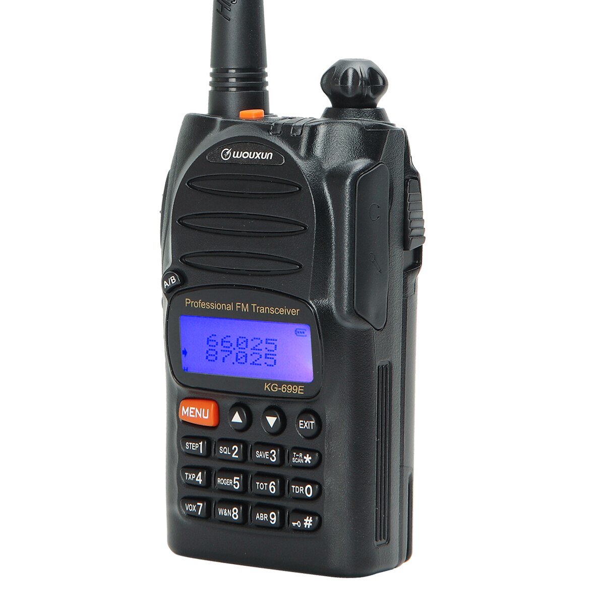 Vhbw 1x Batteria Compatibile Con Wouxun KG-699, KG-699E, KG-801, KG-703, KG-703E Radio (1700mAh, 7,4V, Li-Ion) Clip