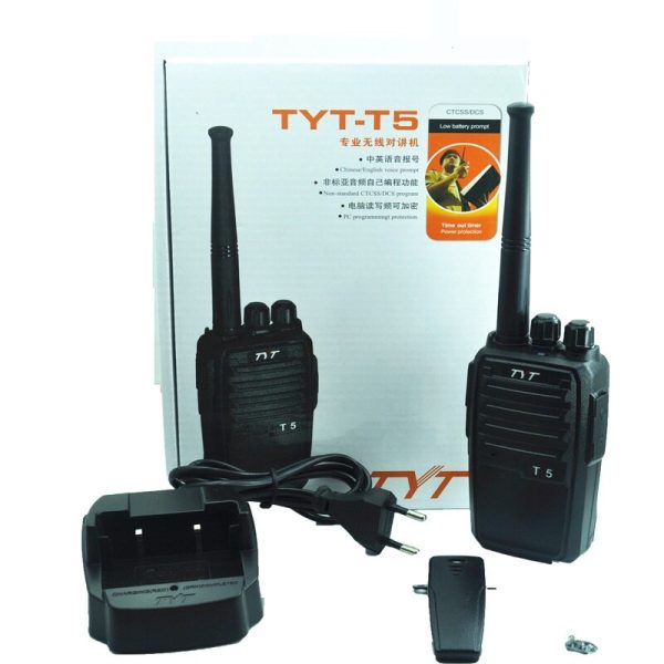 2PCS TYT T5 Handheld Two Way Radio