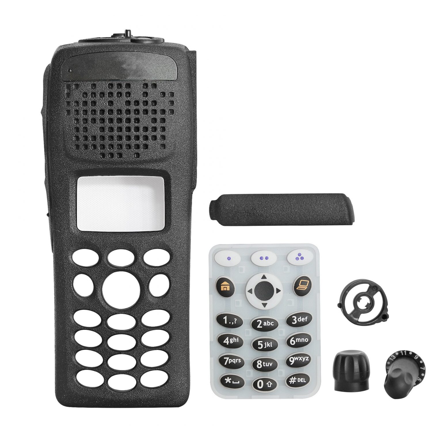 Walkie Talkie Full Keypad Housing Shell Kits for Motorola XTS2500 Model
