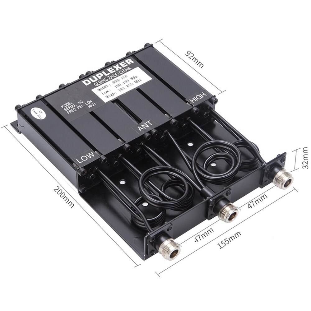 Ham Radios Walkie Talkie SGQ150 30W VHF Duplexer SGQ150 136156MHz/156