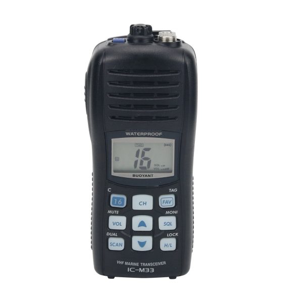 ICOM IC-M33 VHF Marine Transceiver ICOM M33 Waterproof Ship Boats Walkie Talkie 5W Radio  - Image 3