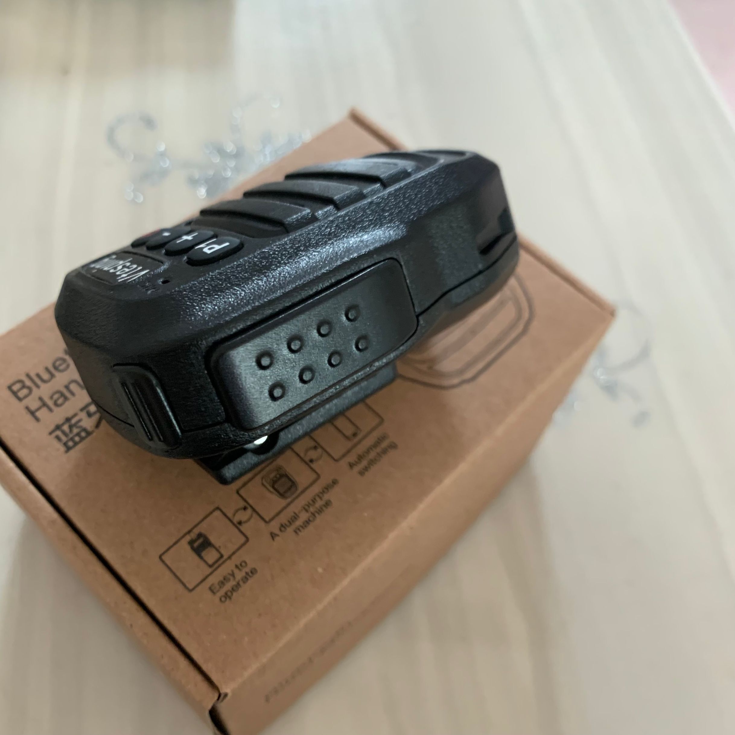 for zello Bluetooth Hand Microphone ios+ Android Mobile Phone Bluetooth