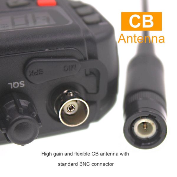 Nanfone CB-270 Citizen band Handheld two way radio 40 Channels MR999 PRO car charger Walkie Talkie with LED display Portable transceiver - Image 4