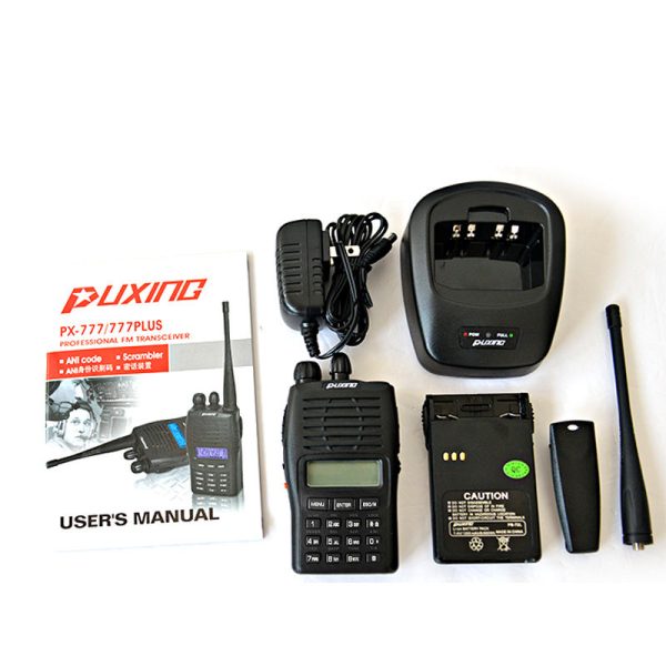 Puxing PX-777 PLUS 5W VHF UHF Handheld 2-Way Radio - Image 5