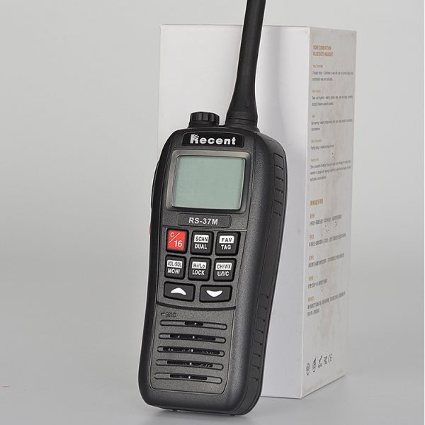RECENT RS-37M IPX7 Handheld VHF Marine Radio Buoyant Floats Waterproof High Performance Tri-watch 156~161.450MHz Ham Transceiver - Image 2