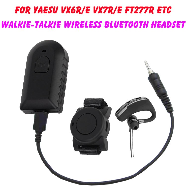 Walkie Talkie Wireless Bluetooth Headset Two Way Radio Wireless