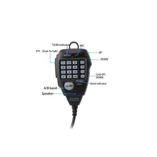 AnyTone Microphone for AnyTone AT-588UV AT-778UV Dual Band Transceiver Radio speaker mic - Image 5