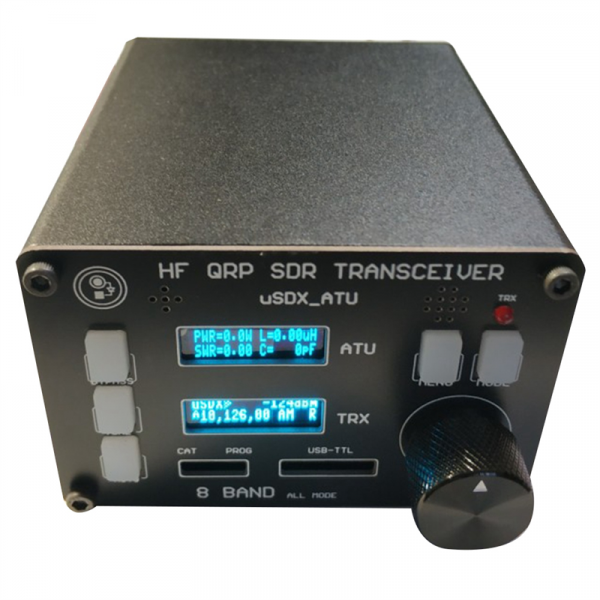 USDX SDR Transceiver All Mode 8 Band Receiver HF Ham Radio QRP CW