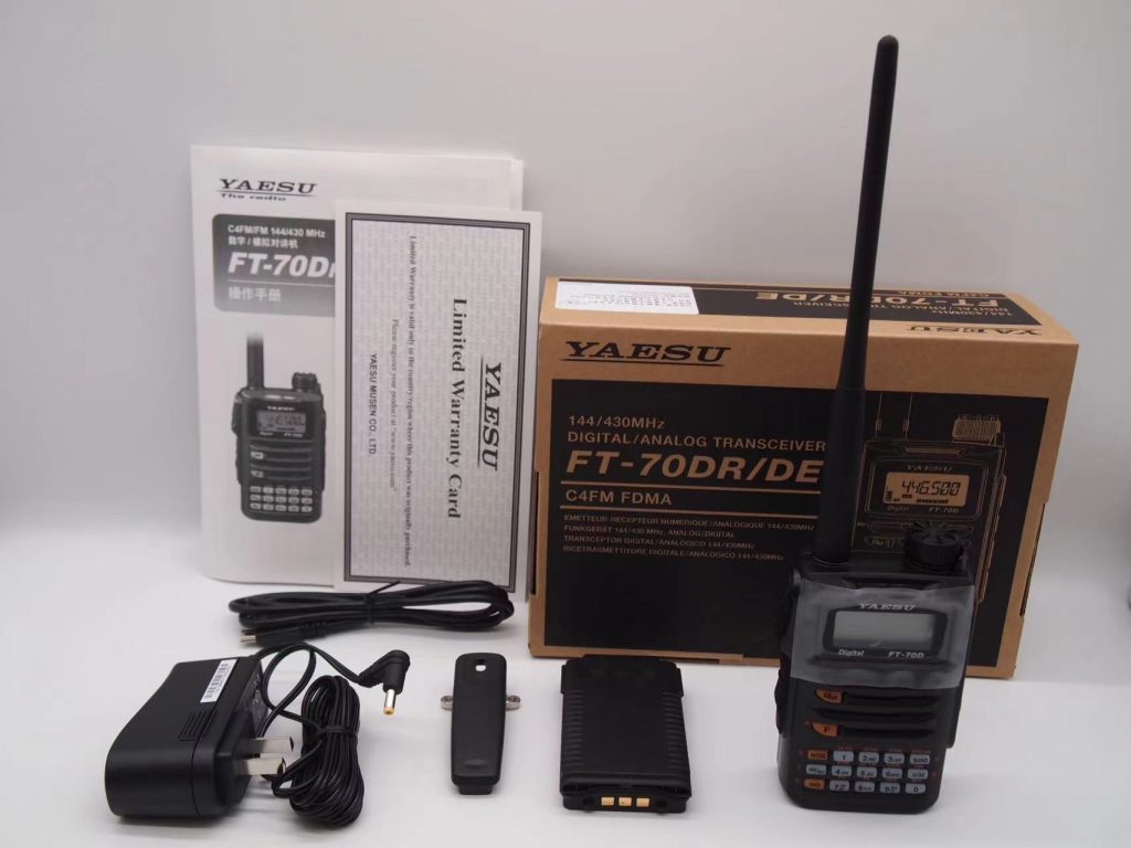 Yaesu FT70DR Original Genuine 144/430MHz Digital/Analog Handheld