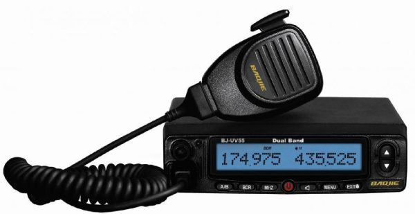 BaoJie BJ-UV55 Multiple Function VHF/UHF Dual Band Vehicle Transceiver LCD Display