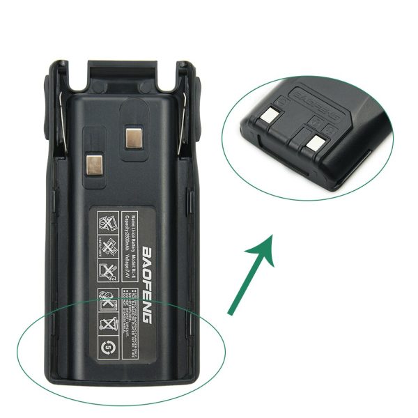 BaoFeng 2800mAh 7.4V Li-Ion Replacement Battery BL-8 for Baofeng UV-82 UV-82L UV-8D UV-89 UV-82HP UV-82HX Radio Spare Batteries - Image 5
