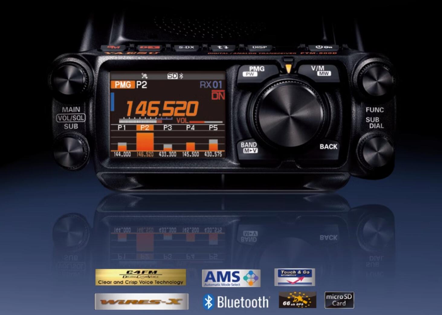 YAESU New FTM500DR Yaesu Digital Analog Car Radio Vehicle Platform