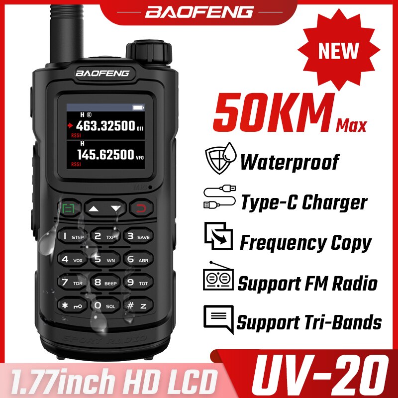 BaoFeng uv-82 Walkie Talkie Amateur Radio –