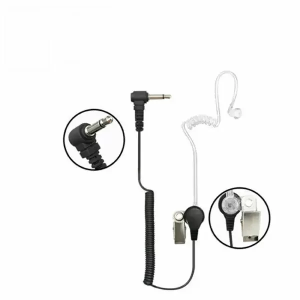 New 1Pin Headset for Most Radios with 3.5mm iPod, iPod Nano for Shoulder microphone For MP3 player, phone, FM/AM radio etc