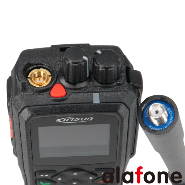 Orange/Black Kirisun DP990 Digital Portable Radio with Full KeyPad Display DP990 Aes 256 - Image 3
