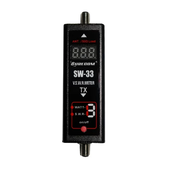 SURECOM SW-33 markII 125-520 Mhz Mini Digital VHF/UHF Power & SWR Meter ...