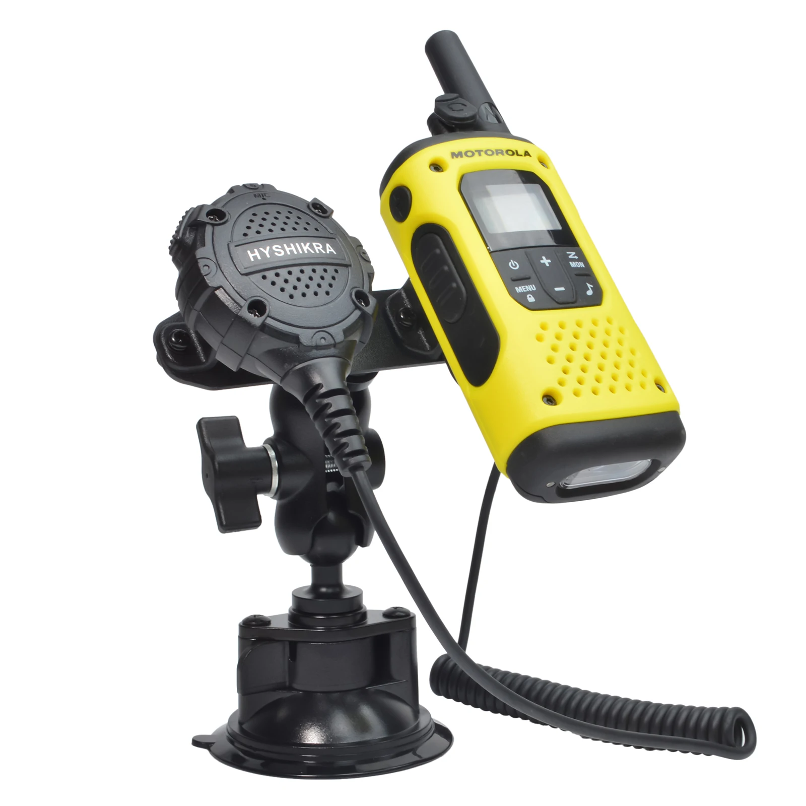 Fleet Vehicle Mount With Speaker Mic Holder For The Motorola Wave Tlk110 Tlk100 - View #9