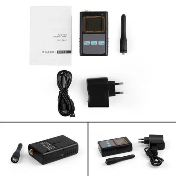 2024 IBQ101 Handheld Frequency Meter 50MHz2.6GHz for Two Way Radio