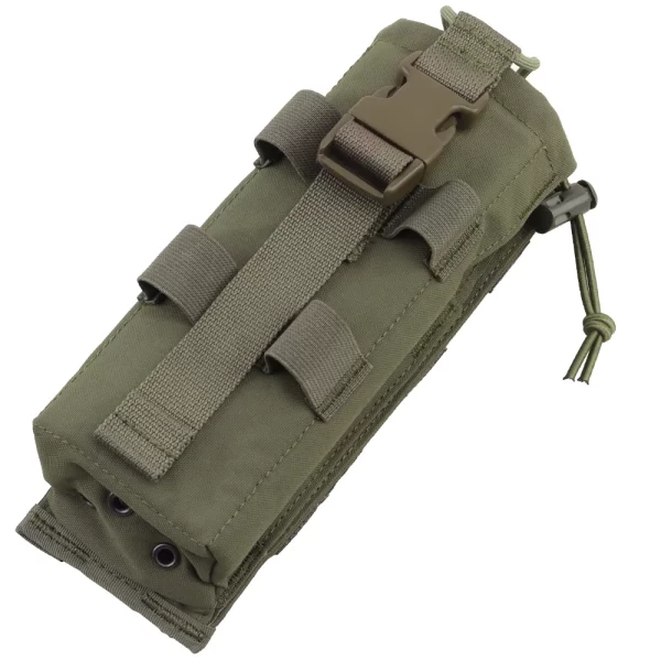 Original British Military radio pouch PRC-112 large bag molle tactical Olive