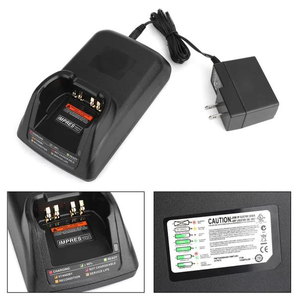 Chargeur De Batterie Pour Radio Motorola APX8000 / APX8000XE / APX7000X - Neuf Générique
