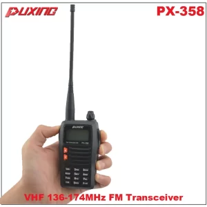 High Quality Puxing PX-358 VHF Handheld Radio FM Transceiver