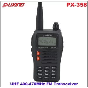 Free Shipping Puxing PX-358 UHF 400-470MHz Portable Two way Radio