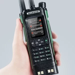 Baofeng UV-32 Multi band AM FM UHF VHF High Power 10W GPS  One-Click Frequency Long Range Radio