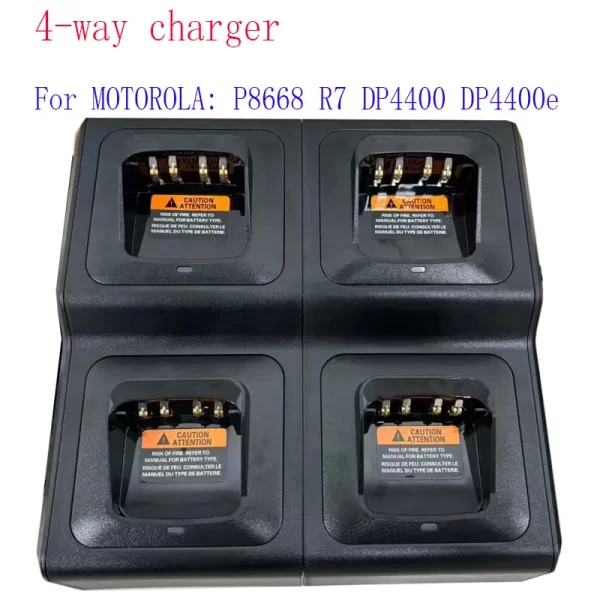 Station de charge rapide pour radio bidirectionnelle WPLN4199 Motorola P8268 P82