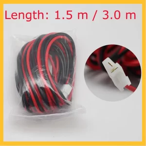 1.5/3.0 Meters Radio Power Cord Cable Kenwood TK-690 TK-890 TK-790(G) Walkie Talkie Mobile Radio Station TK880 TK868G EG Yaesu FT7800R 7900 8900 